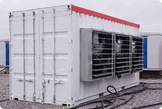 Контейнер с майнерами